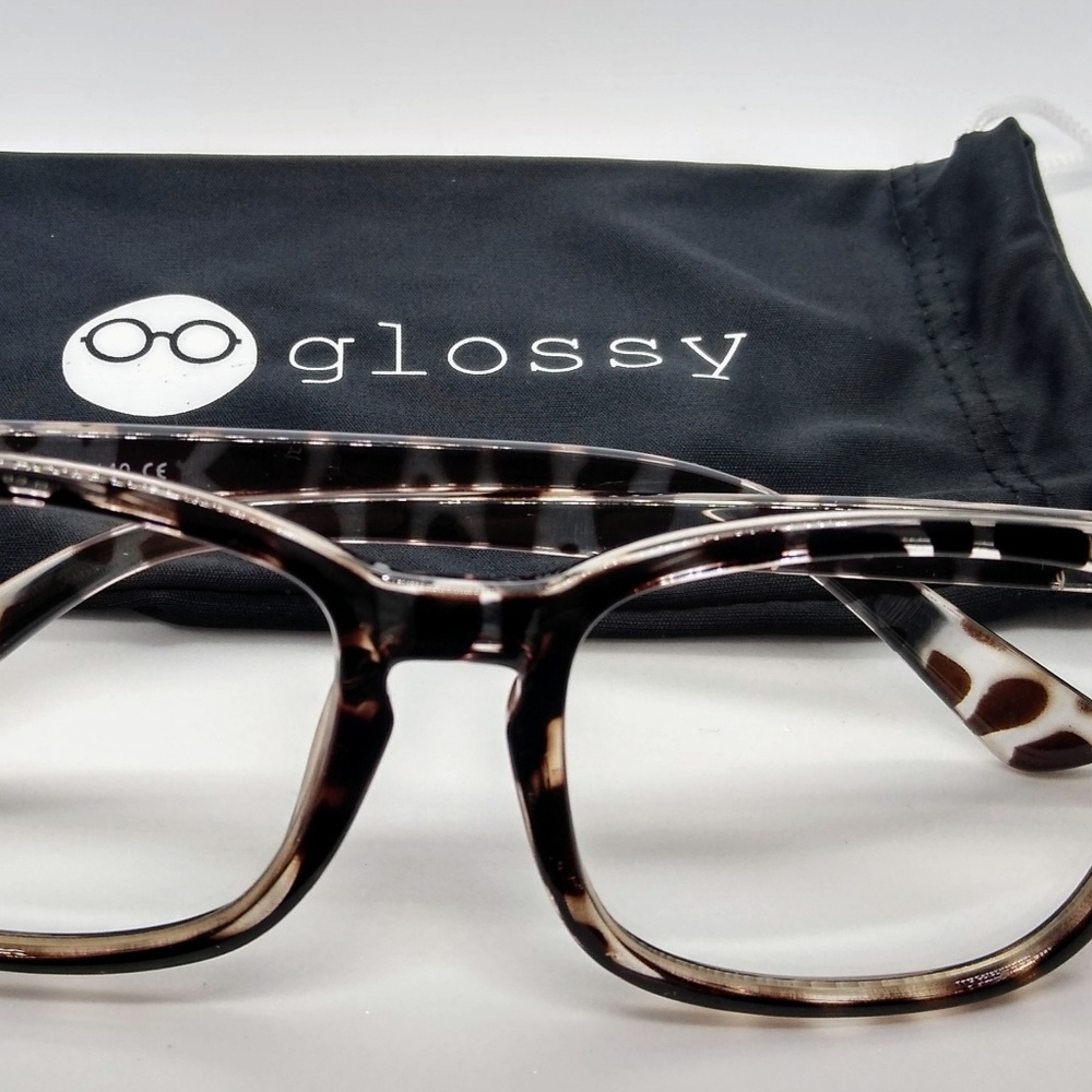 Nwt Anti Blue Light Blocking Glasses Leopard Frame